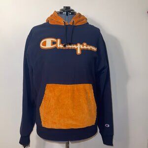 Champion Corduroy Color Block Hoodie